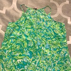 Lilly Pulitzer silk tank